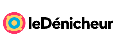 Le Dénicheur logo for light mode